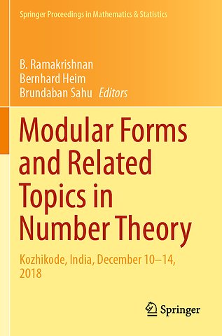 Modular Forms and Related Topics in Number Theory