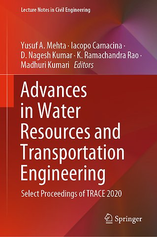 Advances in Water Resources and Transportation Engineering