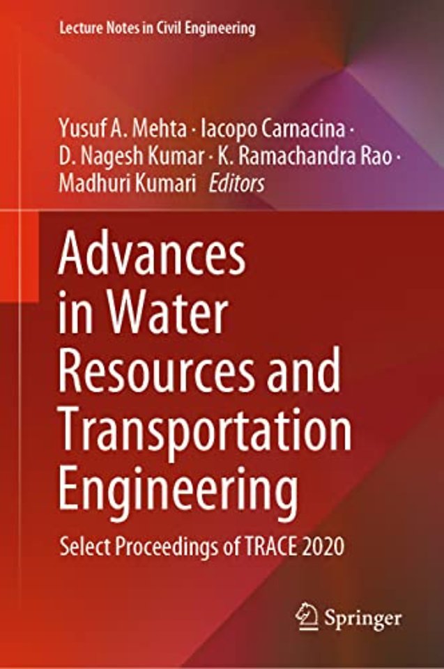 Advances in Water Resources and Transportation Engineering