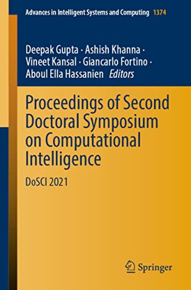 Proceedings of Second Doctoral Symposium on Computational Intelligence