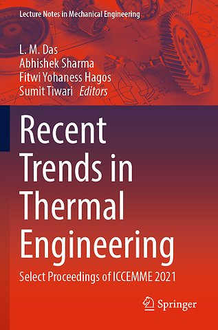 Recent Trends in Thermal Engineering