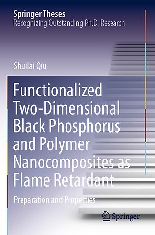 Functionalized Two-Dimensional Black Phosphorus and Polymer Nanocomposites as Flame Retardant