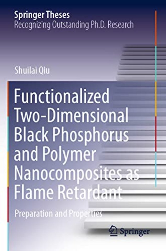 Functionalized Two-Dimensional Black Phosphorus and Polymer Nanocomposites as Flame Retardant