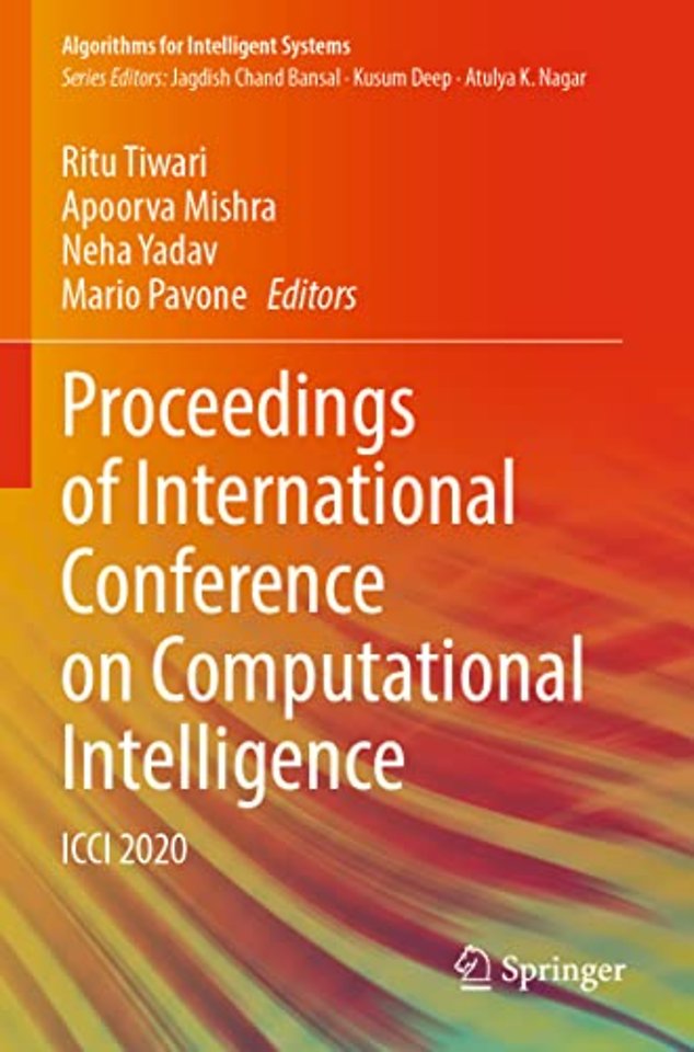 Proceedings of International Conference on Computational Intelligence