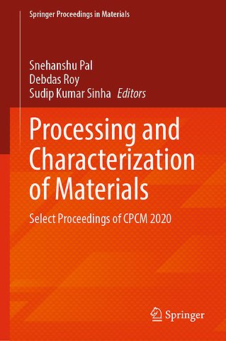 Processing and Characterization of Materials