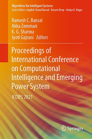 Proceedings of International Conference on Computational Intelligence and Emerging Power System