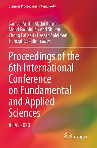 Proceedings of the 6th International Conference on Fundamental and Applied Sciences