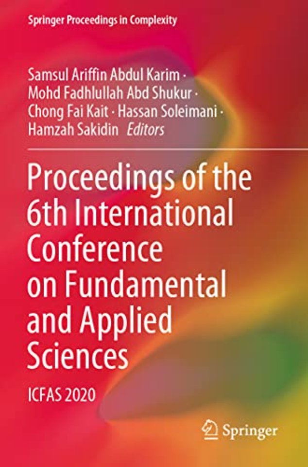 Proceedings of the 6th International Conference on Fundamental and Applied Sciences