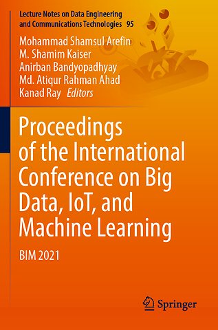 Proceedings of the International Conference on Big Data, IoT, and Machine Learning