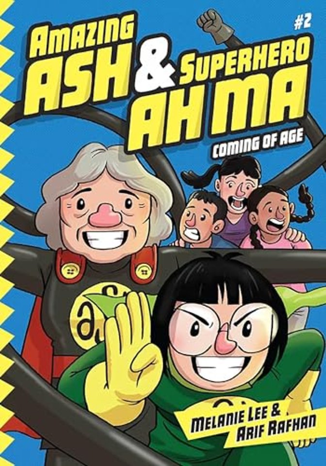Amazing Ash & Superhero Ah Ma Book 2