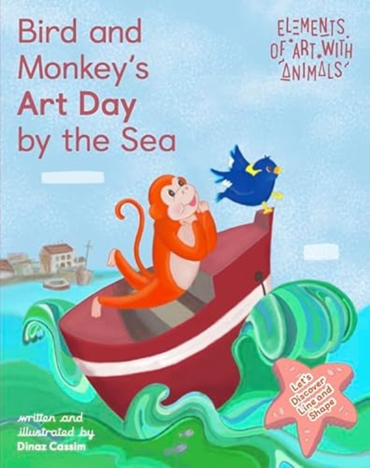 Bird and Monkey’s Art Day by the Sea