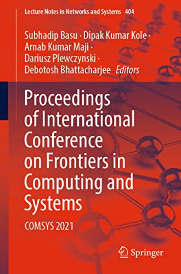 Proceedings of International Conference on Frontiers in Computing and Systems