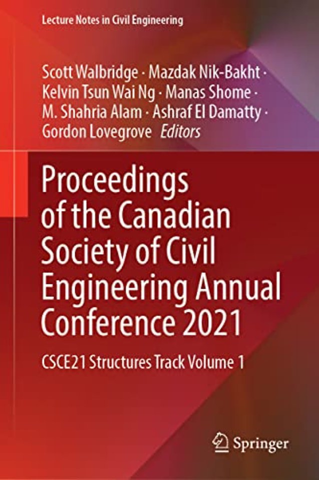 Proceedings of the Canadian Society of Civil Engineering Annual Conference 2021
