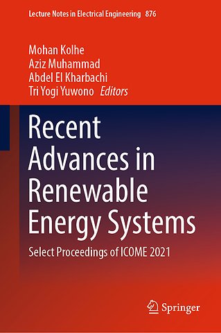 Recent Advances in Renewable Energy Systems