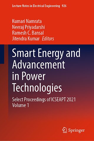 Smart Energy and Advancement in Power Technologies