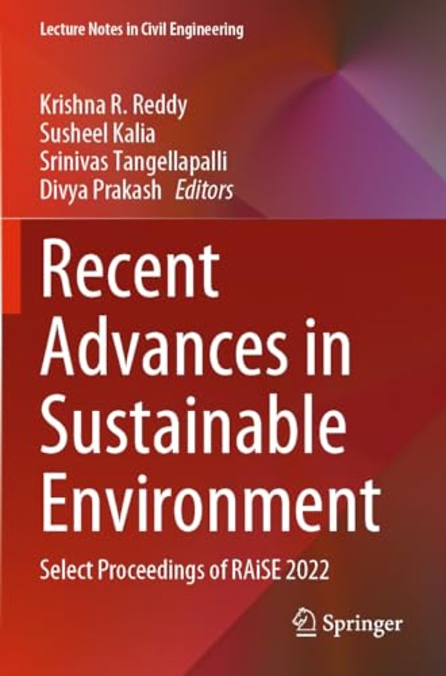 Recent Advances in Sustainable Environment