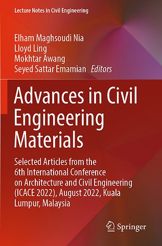 Advances in Civil Engineering Materials