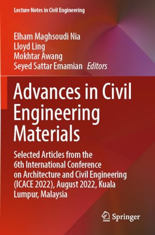Advances in Civil Engineering Materials