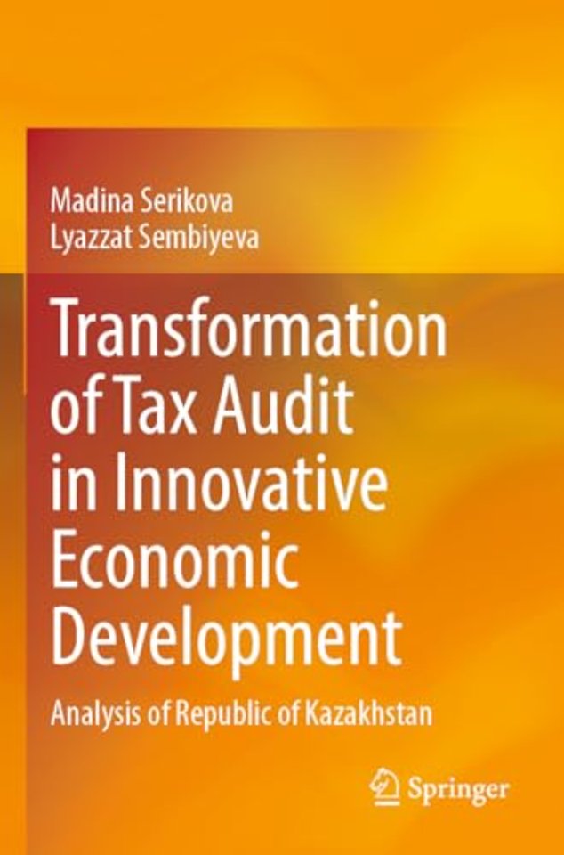 Transformation of Tax Audit in Innovative Economic Development