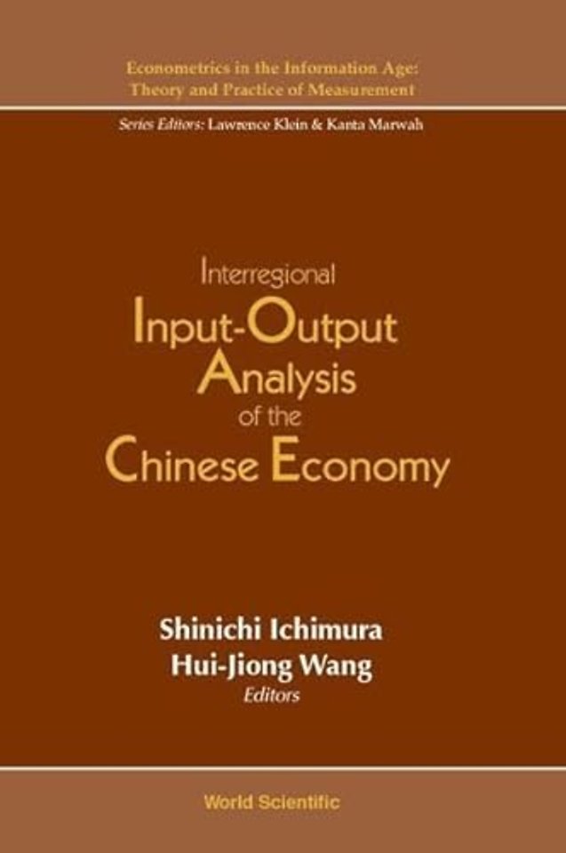 Interregional Input-output Analysis Of The Chinese Economy