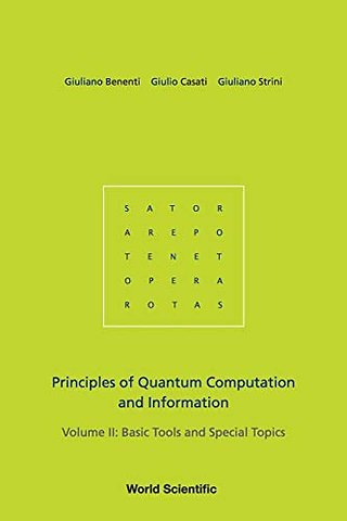 Principles Of Quantum Computation And Information - Volume Ii: Basic Tools And Special Topics