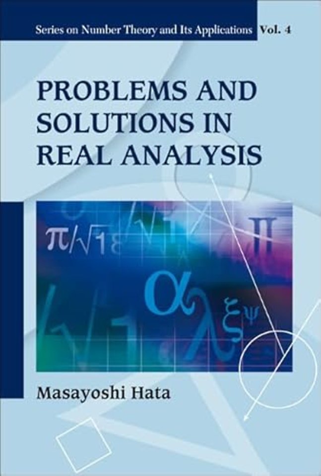 Problems And Solutions In Real Analysis
