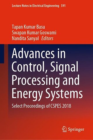 Advances in Control, Signal Processing and Energy Systems
