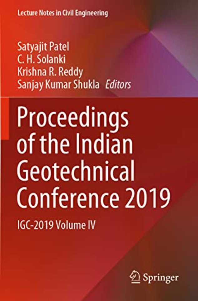 Proceedings of the Indian Geotechnical Conference 2019