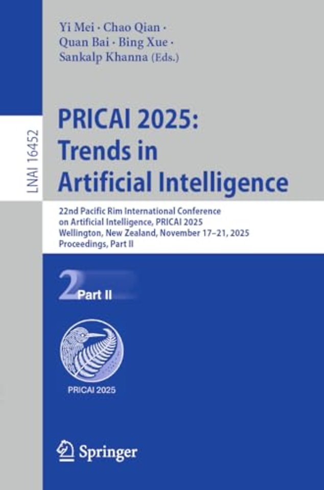 PRICAI 2025: Trends in Artificial Intelligence