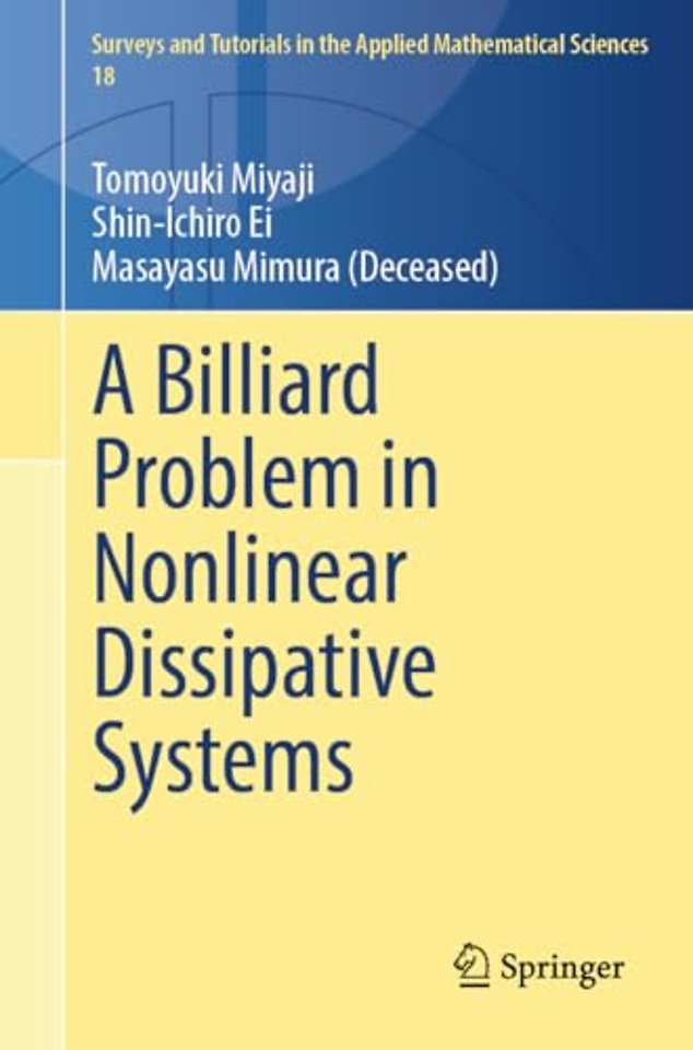 A Billiard Problem in Nonlinear Dissipative Systems