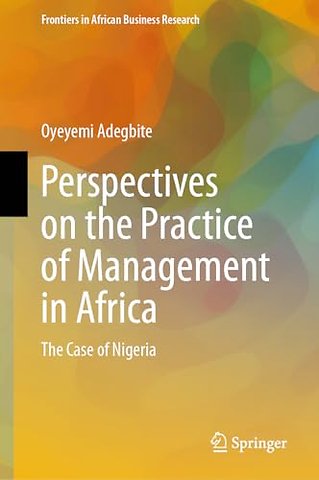 Perspectives on the Practice of Management in Africa
