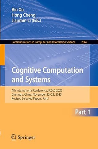 Cognitive Computation and Systems