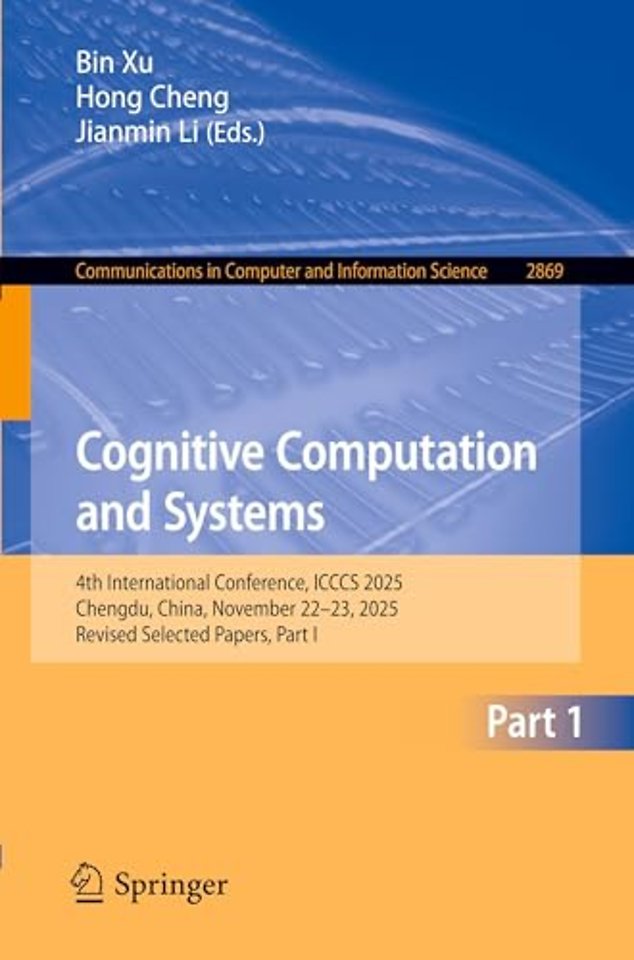 Cognitive Computation and Systems