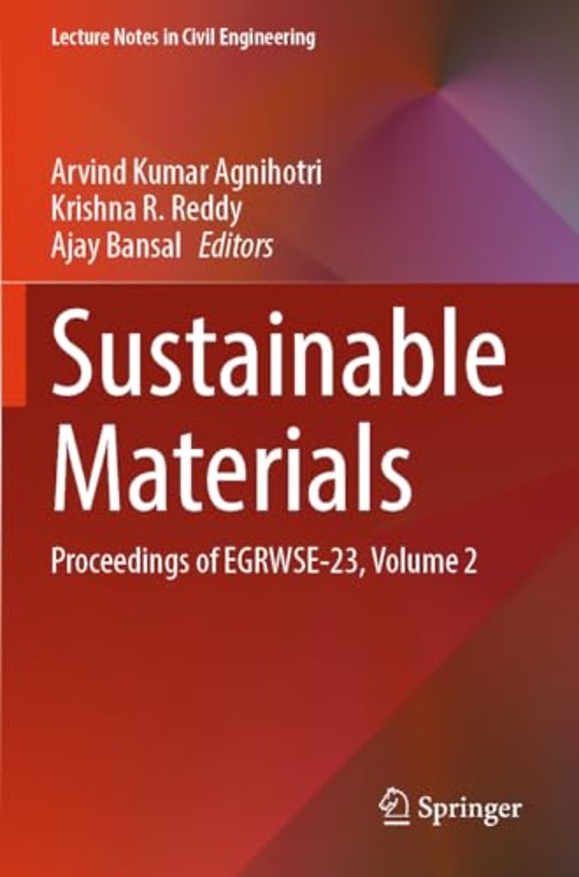 Sustainable Materials