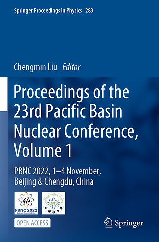 Proceedings of the 23rd Pacific Basin Nuclear Conference, Volume 1