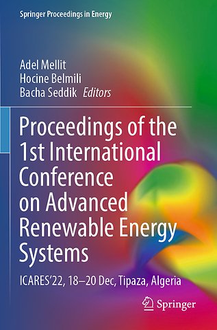 Proceedings of the 1st International Conference on Advanced Renewable Energy Systems
