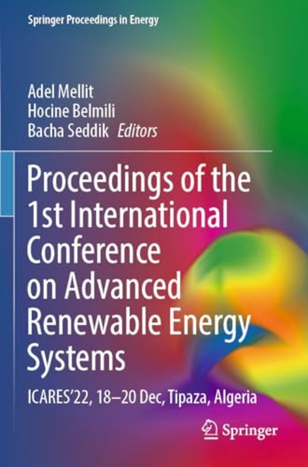 Proceedings of the 1st International Conference on Advanced Renewable Energy Systems