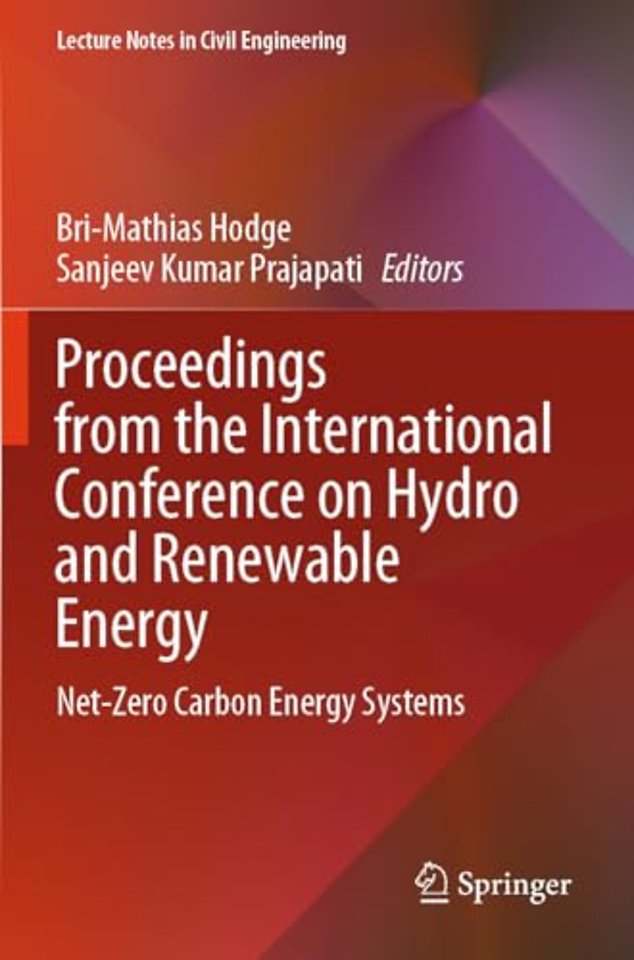 Proceedings from the International Conference on Hydro and Renewable Energy