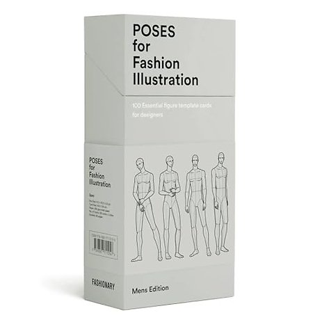 Poses for Fashion Illustration - Mens (Card Box)