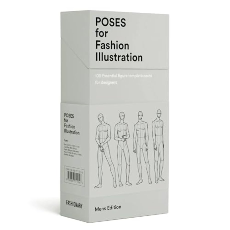 Poses for Fashion Illustration - Mens (Card Box)
