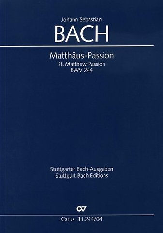 St Matthew Passion