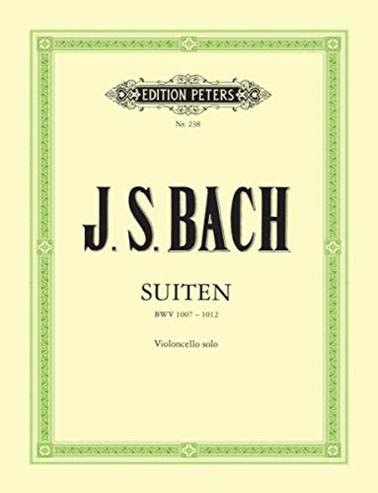 Cello Suites BWV 1007-1012 for Cello Solo