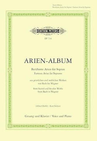 Aria Album: Famous Arias for Soprano