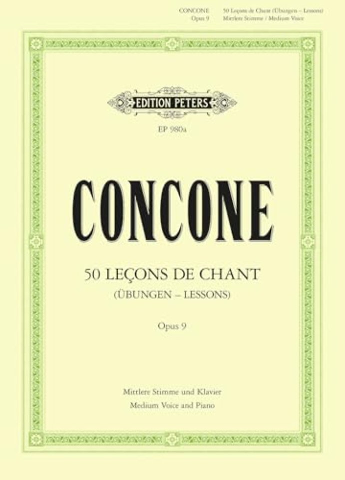 50 Lecons Op.9