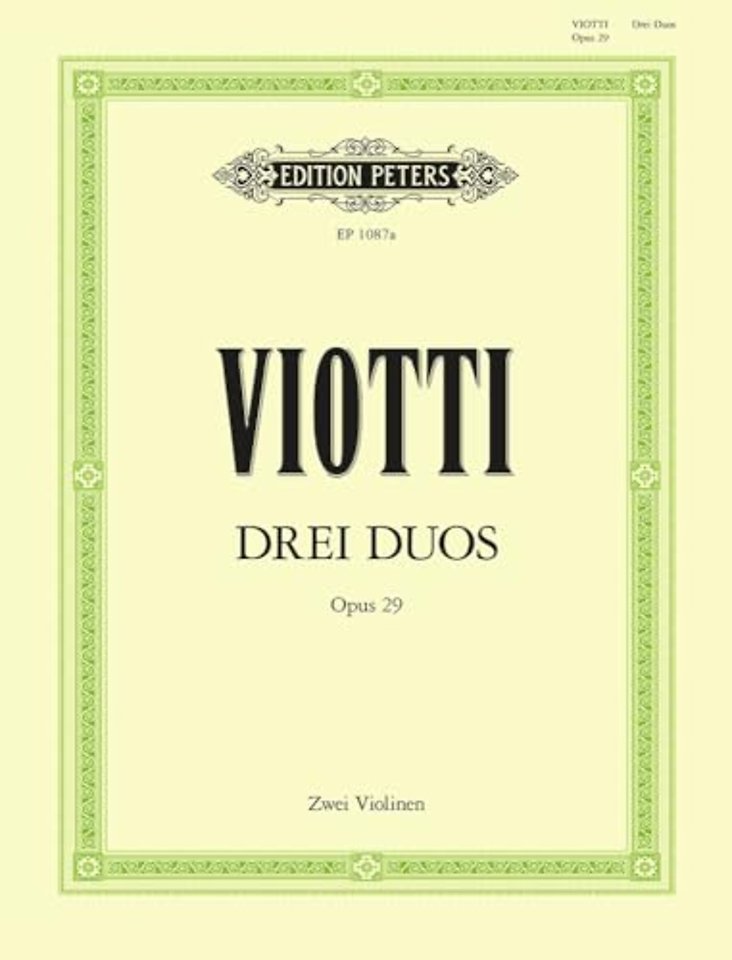 3 Duets for Violin, Op. 29