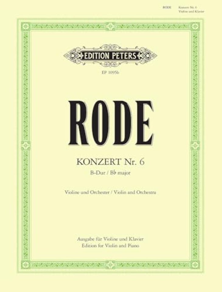 Concerto No. 6 in B flat