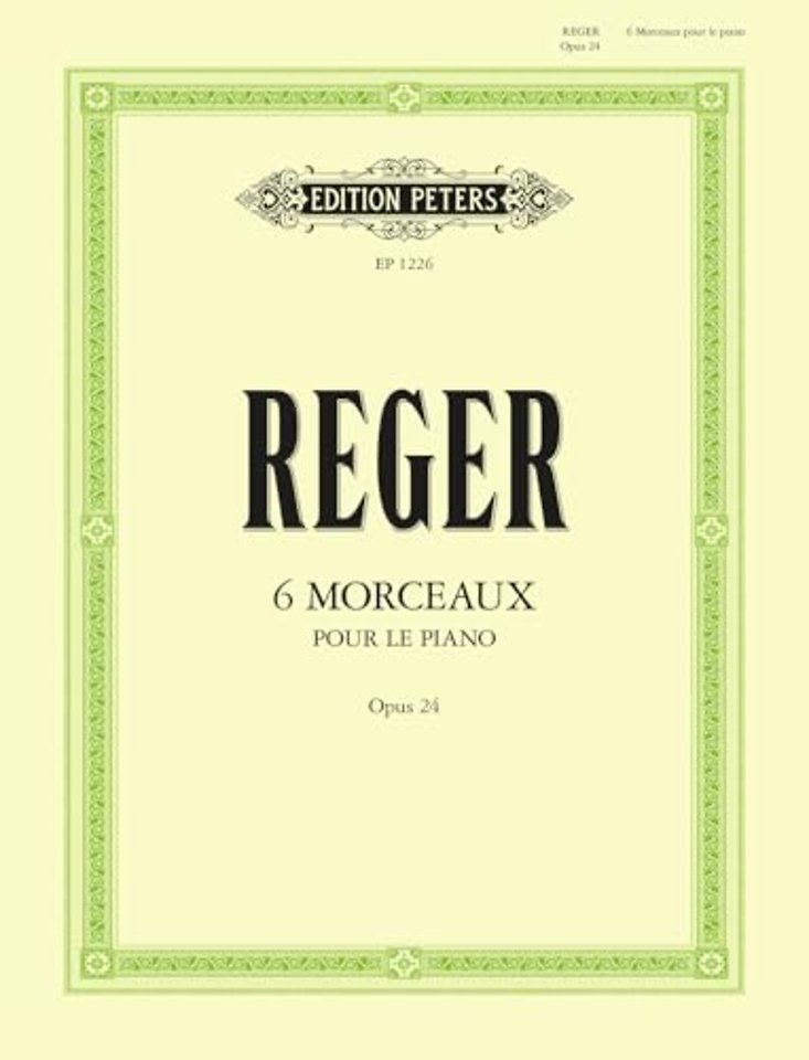 6 Morceaux pour le piano Op.24