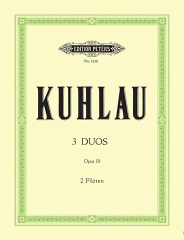 3 Duos for 2 Flutes Op. 10