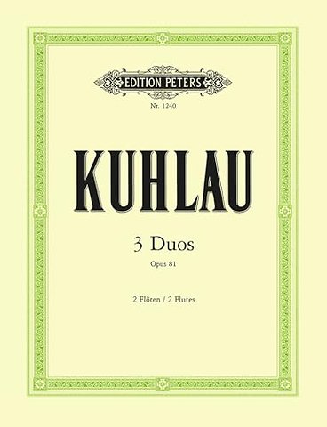 3 Duos for 2 Flutes Op.81