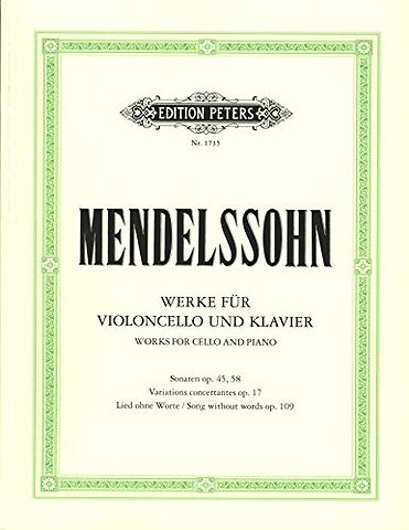 Werken fur Cello und Klavier